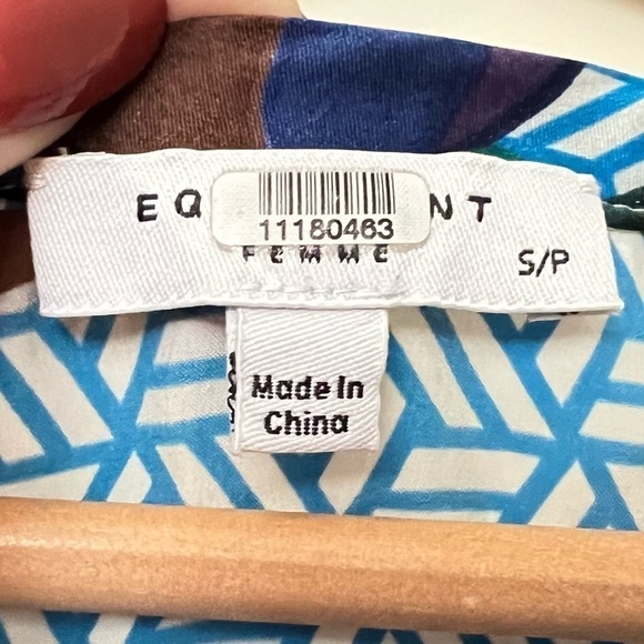 Equipment Floral Hana Top - Picture 7 of 8